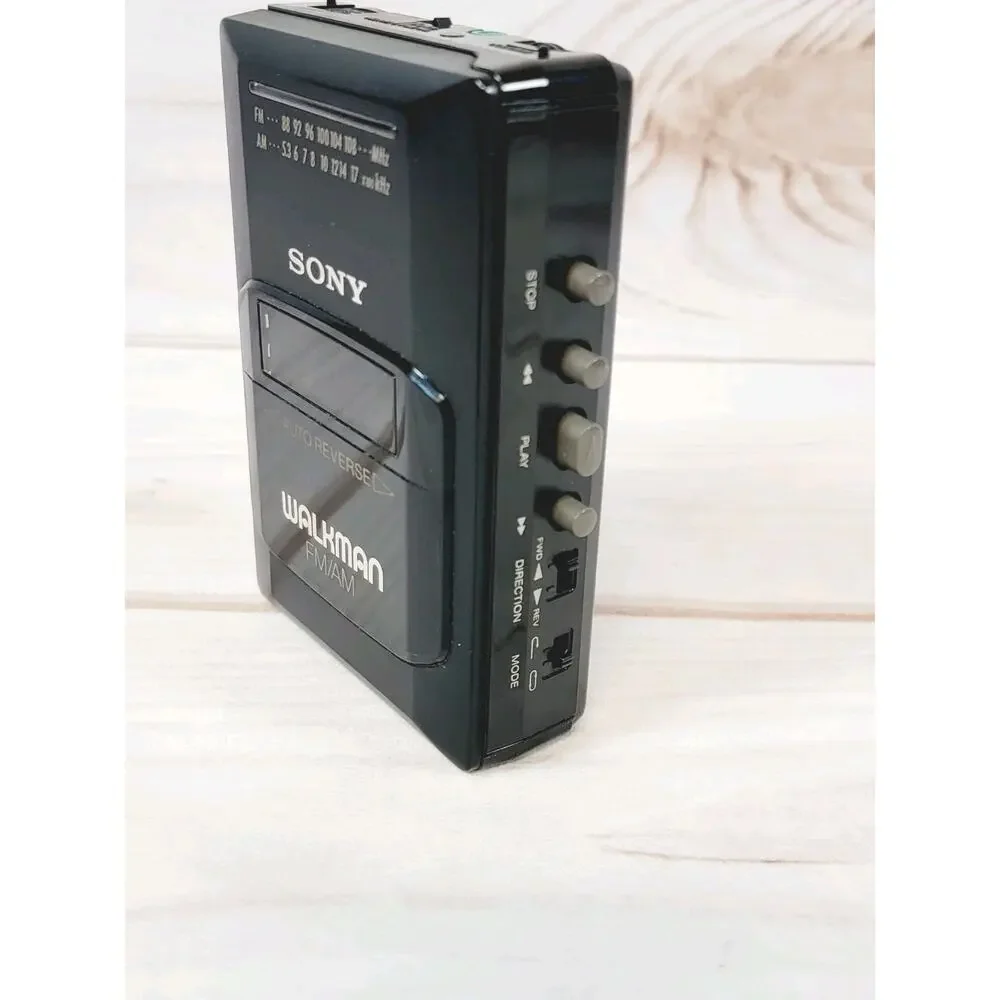 Sony Walkman WM-AF48 BF48 AM/FM Cassette Player Auto Reverse READ